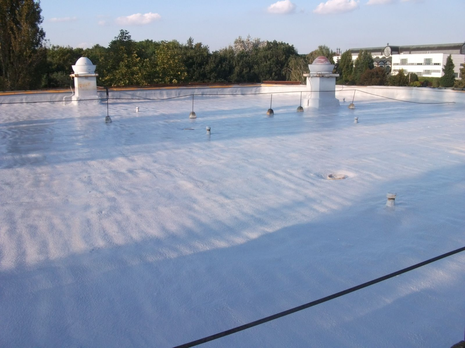 Izolacija ravnog krova kanadskom penom